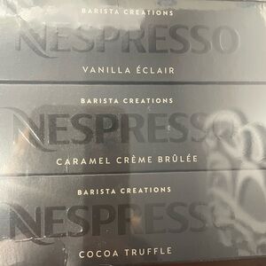 Nespresso Barista Creations in Black and Gold